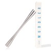 barmate Stainless Steel Muddler - Long Bar Muddler with Ergonomic