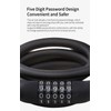 5 Digit Password Lock, Scooter Anti-Theft Combination Lock, 4 Foot