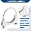 Hihaha Round U Bolt Muffler Exhaust Clamps for Car /