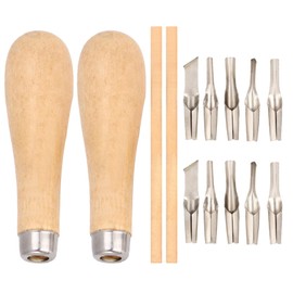 Set of 2 Craft Linoleum Carving Tools, 5-in-1 Linoleum Cutting Tools, Block Cutter, Linoleum Blocks for Printing Making, Rubber Carving Block for Rubber Stamps, DIY Carving, Blocks