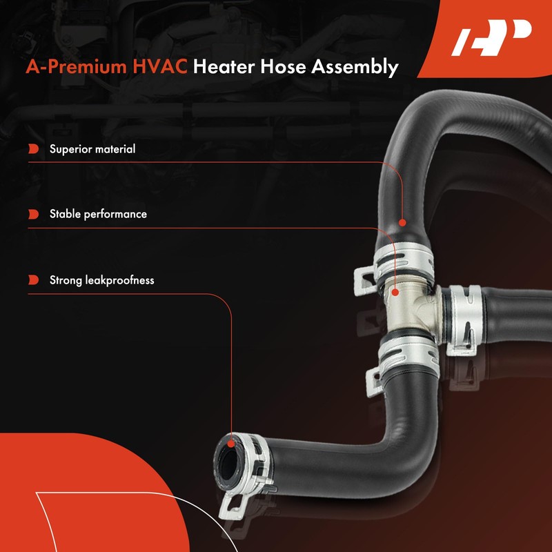 A-Premium Outlet HVAC Heater Hose Pipe Line Assembly + with
