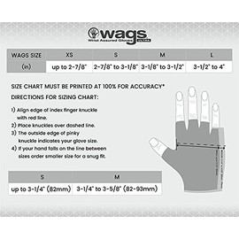 WAGs PRO Gloves - Extra-Small / Black