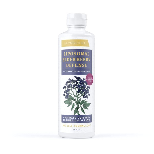 Cymbiotika - Liposomal Elderberry Defense – Copper, Elderberry, Vitamin E,