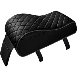 Funda para consola central para coche, almohadilla acolchada para apoyabrazos, para SUV, caravana, sedán, conducción, viajes, carretera, ciudad, vacaciones, tráfico