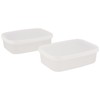 Nagao S-54 Storage Container, Easy to Clean, Square, Polypropylene, 26.9
