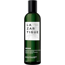 Lazartigue Repair Shampoo I Repara los daños capilares profundos y reestructura la fibra I Con queratina vegetal y ácido hialurónico botánico I Para cabello dañado I 250 ml