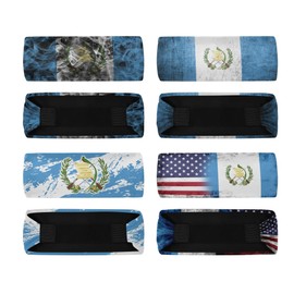 Guatemala Flag Sports Sweatbands Headband for Men Women Elastic Headband Hair Bands Sports Sweatbands for Basketball Yoga Exercise Workout 4 Pieces