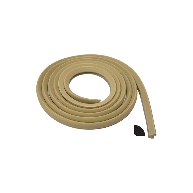 FLEXTRIM #WM108: 1/2" x 1/2" Flexible Quarter Round - 8'