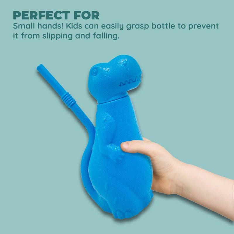 Brite Concepts Dinosaur Shaped Sippy Cup, Bottle for Kids: Holds