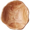 Enrico Root Wood Small Bowl,Brown, 6"