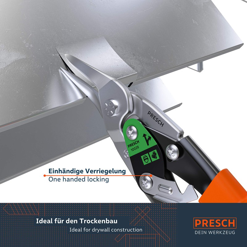 Tin Snips Straight, Right and Set