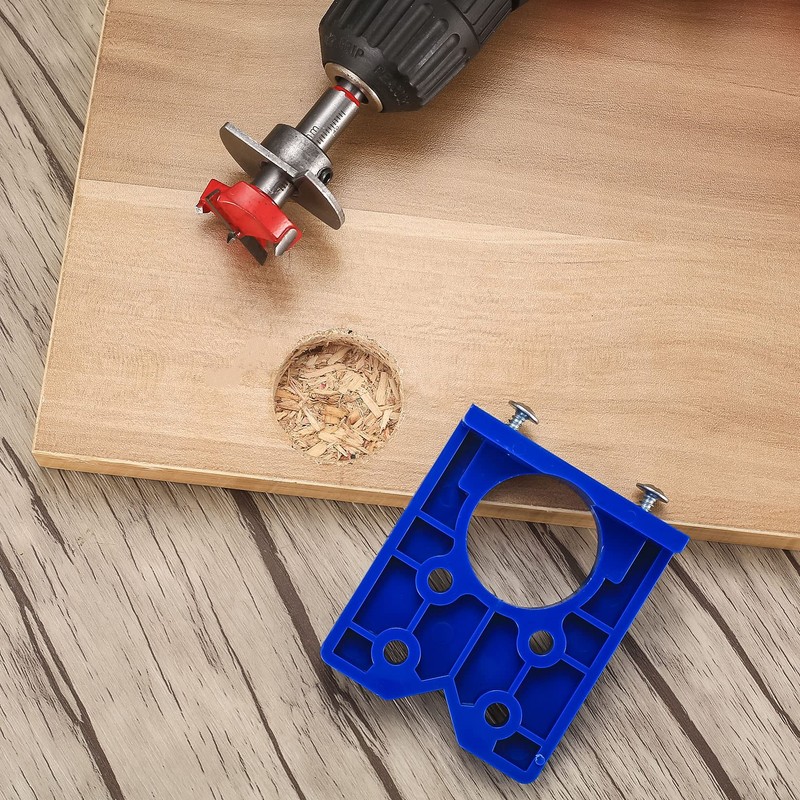 35mm Hinge Jig Drill Bits Sets, Concealed Hinge Jig Drill