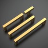 Amerdeco 10 Pack Brushed Satin Nickel Cabinet Knobs 2 Inch