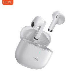 QERE E28 TWS Bluetooth 5.3 Wireless Earbuds 60ms Low Latency IPX5 Waterproofcolor: White
