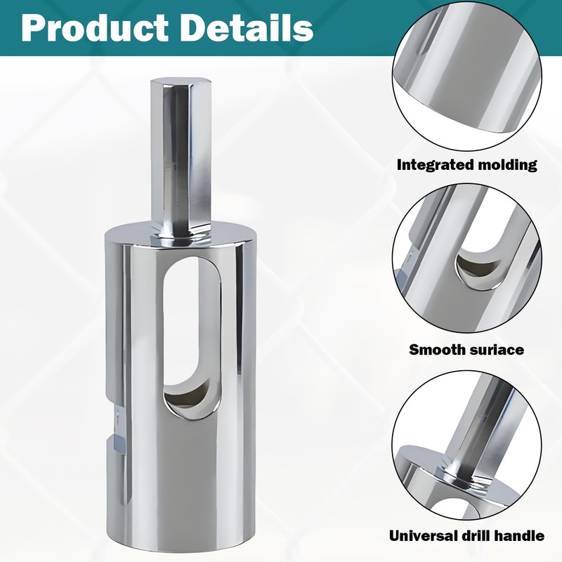 Fence Wire Twisting Tool 9 Gauge Drill Chuck,Fence Tools,Chain Link