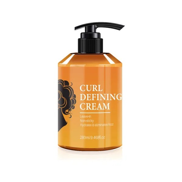 Una Crema Definitora Rizada, Sin Enjuague, Antiadherente, Hi