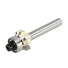 1/4in Shank Architectural Router Bit 4 Flute Round Corner Molding