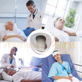 WellnessD'Light - Bedpans for Elderly Men & Women, Heavy Duty Stainless Steel Bed pan for Medic Centers, Patient Hospital and Home Use, 14" x 11 3/8" Qty: 1