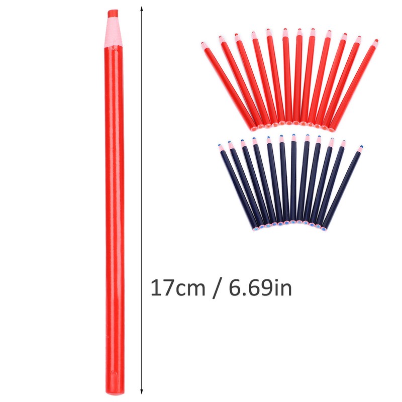 24Pcs Sewing Mark Chalk Pencil Tailor's Marking Tracing Tools Free