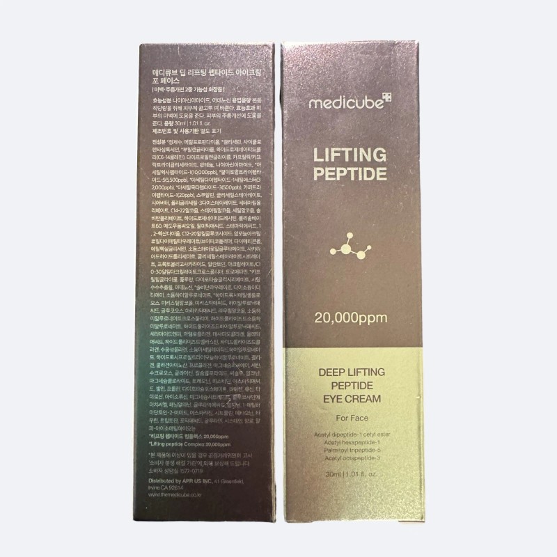 MEDICUBE Deep Lifting Peptide Eye Cream For Face 30ml