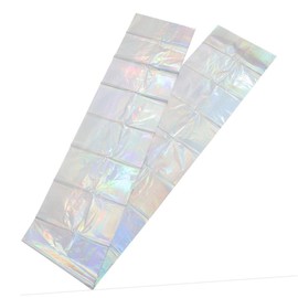 LABRIMP Iridescent Rainbow Tablecloth for Party Decorations Wedding Disposable Table Cover