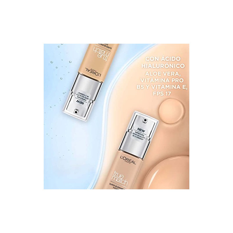 LOreal Paris Base de maquillaje True Match Tono 2 Vanille