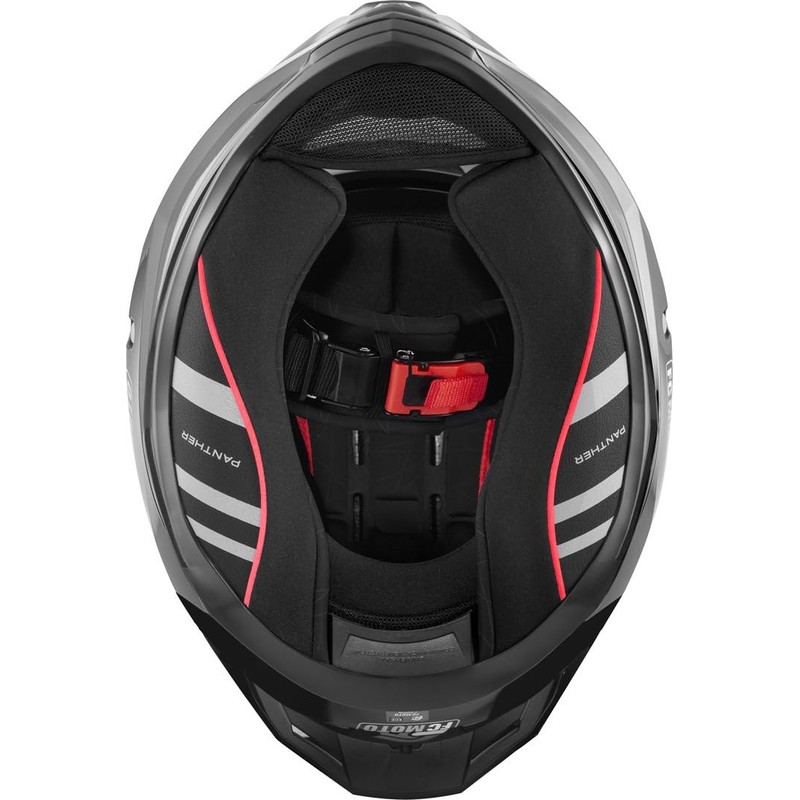 FC-Moto FF130SV Helmet, Matte Black, M