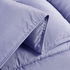 Chezmoi Collection 3-Piece Down Alternative Comforter Set (Oversized Queen, Lavender)