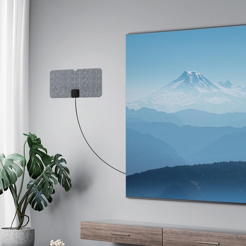 Five Star Ultra-Thin Amplified HD TV Indoor Antenna - 60