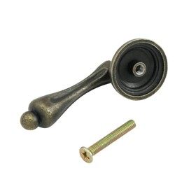 Paor Vintage Cabinet Knobs Drawer Handle Pull 8 Pack Decorative Bronze