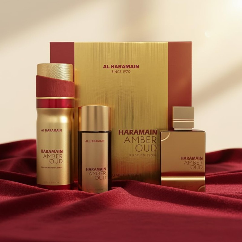 Amber Oud - Ruby Edition by Al Haramain for Unisex