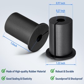 SZSAUTO Cable Split Bushing Wall Grommet for Starlink Dishy/Ethernet Cat 6 7 8 PC Cables - for 1 inch Wall Hole Wire Routing Kit - Feed-Through Cable Bushings for Starlink Mounting - 2Pack