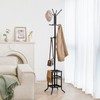 Yoobure Coat Rack Freestanding - Coat Tree with Umbrella Holder,