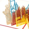 EkiShoal New York Pop Up Card with Envelopes for Cityscape