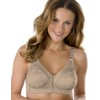 Bali Women's Double Support Spa Closure Wire-Free Bra, Soft Taupe,
