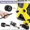 Holdonelight Karcher Pressure Washer Quick Connect Adapter - Brass M22