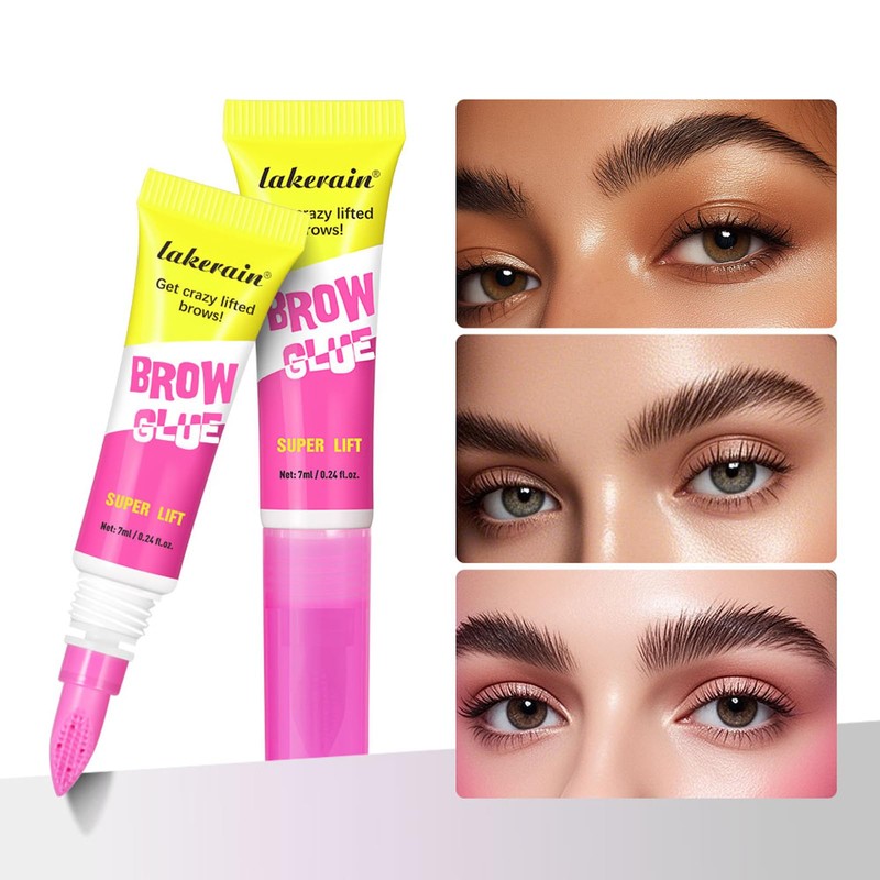 Super Lift Eyebrow Glue – Clear Brow Gel for Fluffy