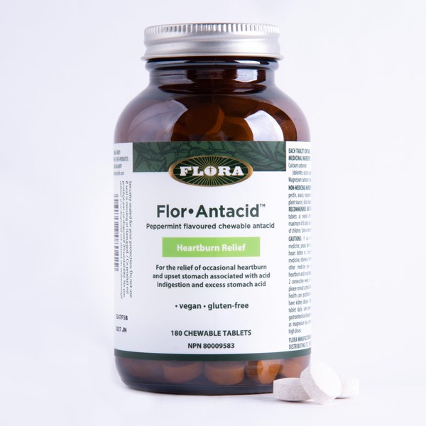 Flora Health Flor-Antacid - For the Relief of Occasional Heartburn