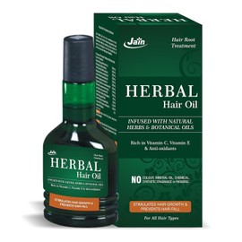 Generic Generic Natural Herbs and Botanical Oil Infused Herbal Hair Oil - 120 ml