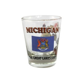 Souvenir Shot Glass - Michigan