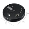 GPX PC332B Portable CD Player with Anti-Skip Protection, FM Radio