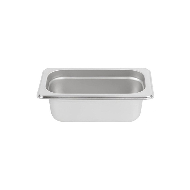 Inserto Contenedor Acero Inoxidable Noveno de 2.5 Pulgadas de Profundidad