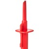 Sprung hook probe 1000 V CAT III, red