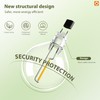 addlon 4 Pack G40 Solar Replacement Bulbs, E17 3V Shatterproof