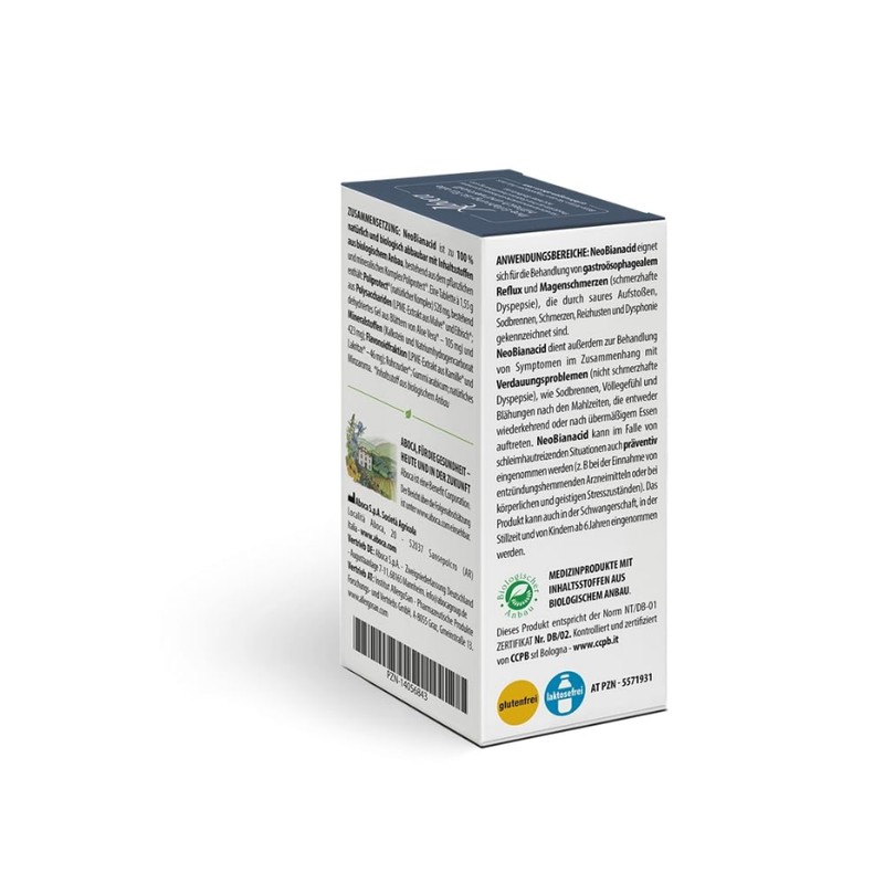 NeoBianacid Quick Aid for Heartburn, Reflux, Digestive Problems and Acid-Related