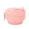 Folding Coffee Cup Silicone Heat Insulation Good Sealing Collapsible Water