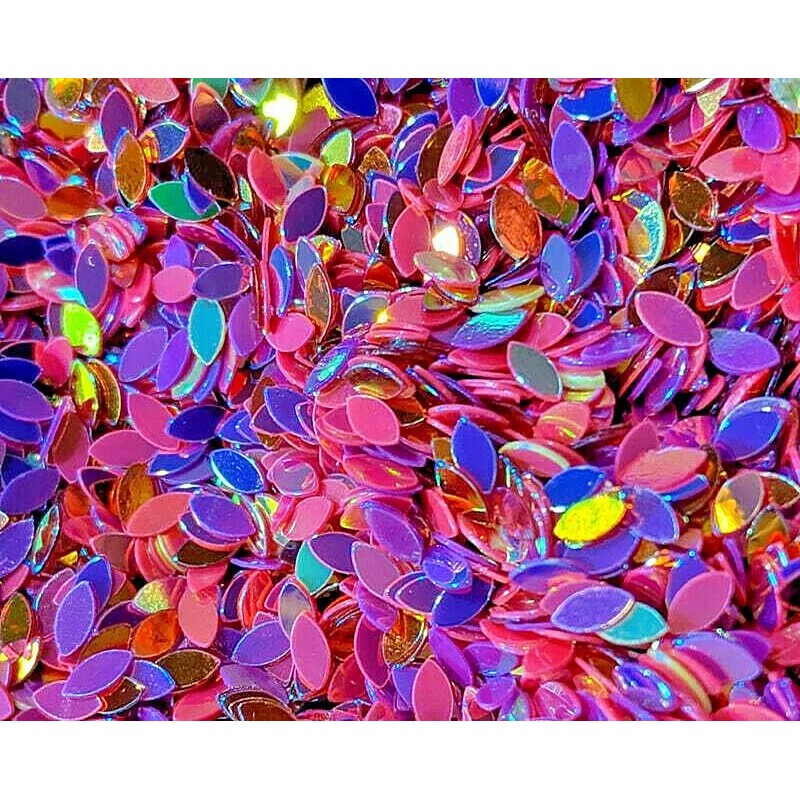 Unique Nail Creations FLOWER PETAL Spangle~YOU CHOOSE~Nail•Ac - POPPY