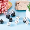 48 Pieces Counters Token Loyalty D6 Dice Cube Compatible with
