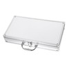 Mikinona Aluminum Alloy Toolbox Hard Shell Carrying Case Practical Storage