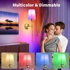 QSDCVIS Gold Wall Sconce 2 Pack, USB Rechargeable Battery Operated